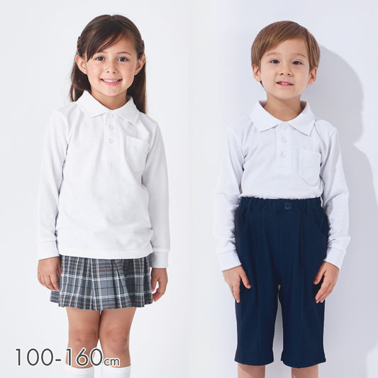 長袖ポロシャツ