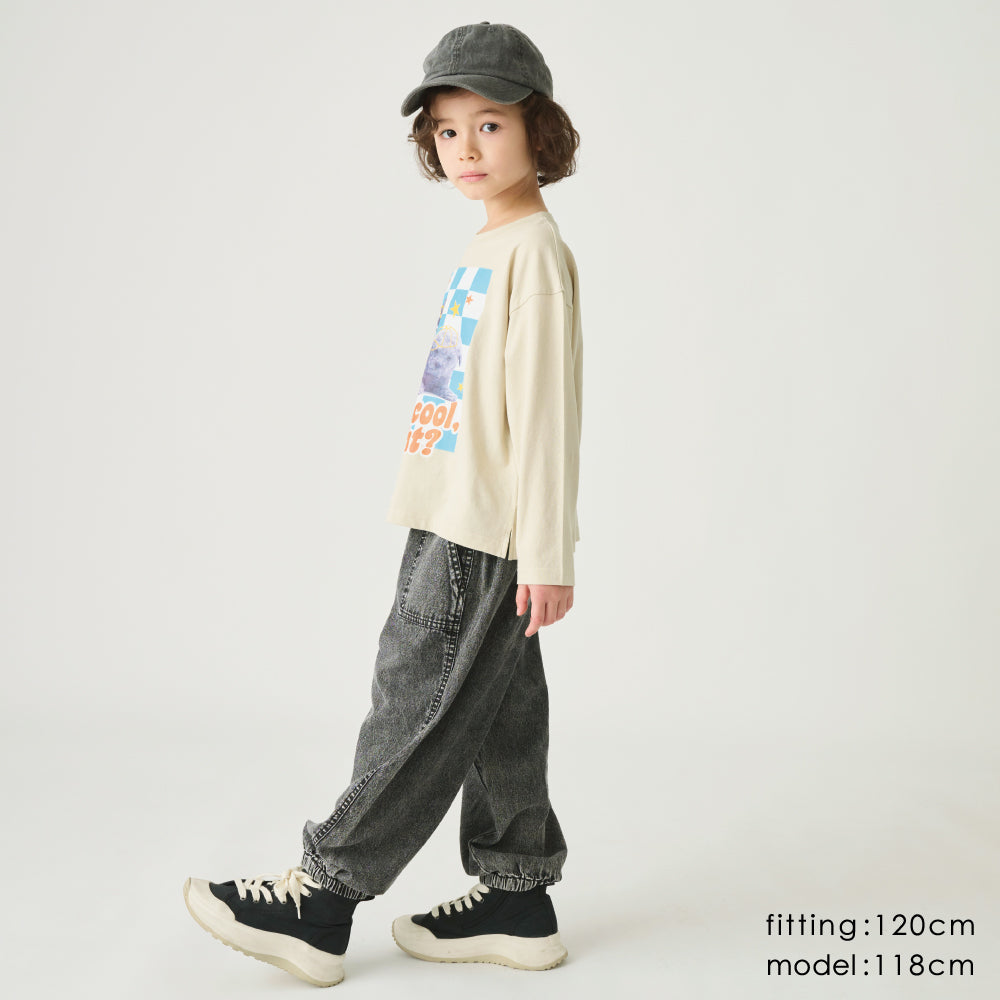 ケミカルデニムパンツ