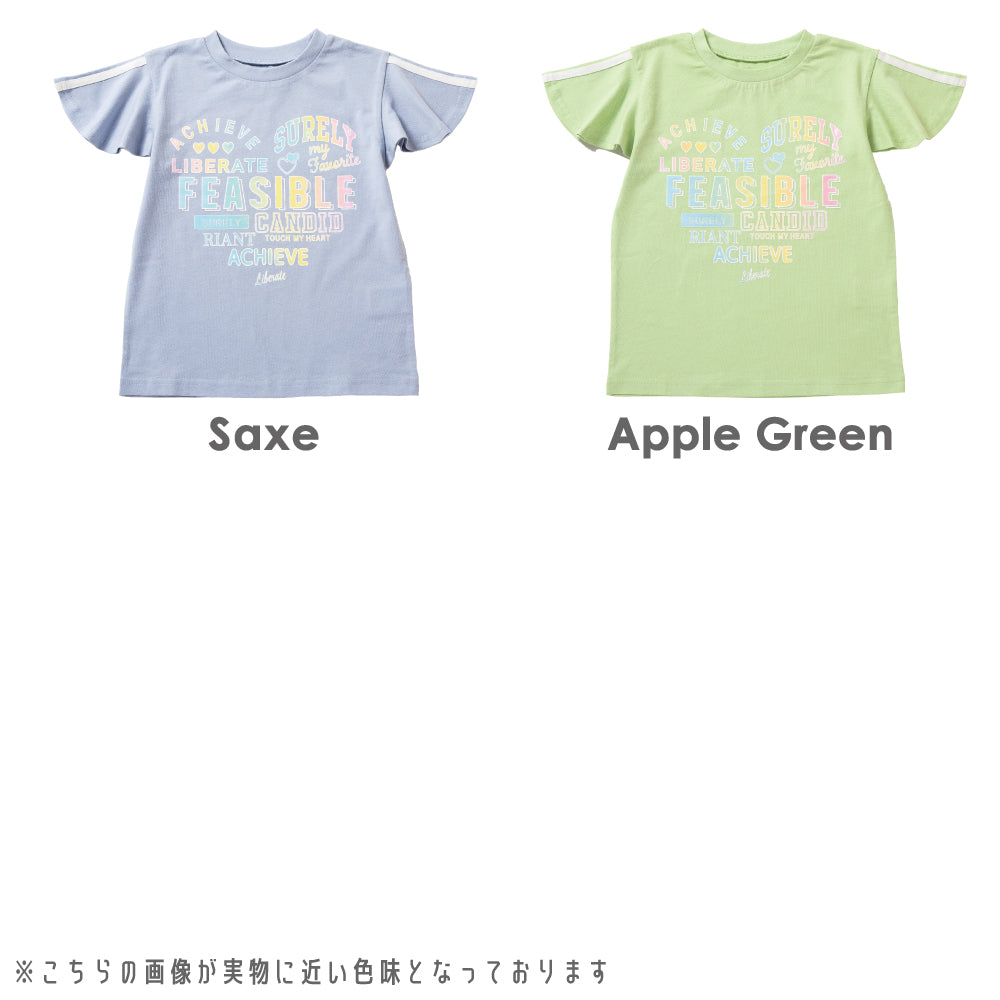プリント半袖Tシャツ