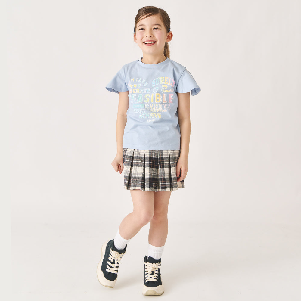 プリント半袖Tシャツ