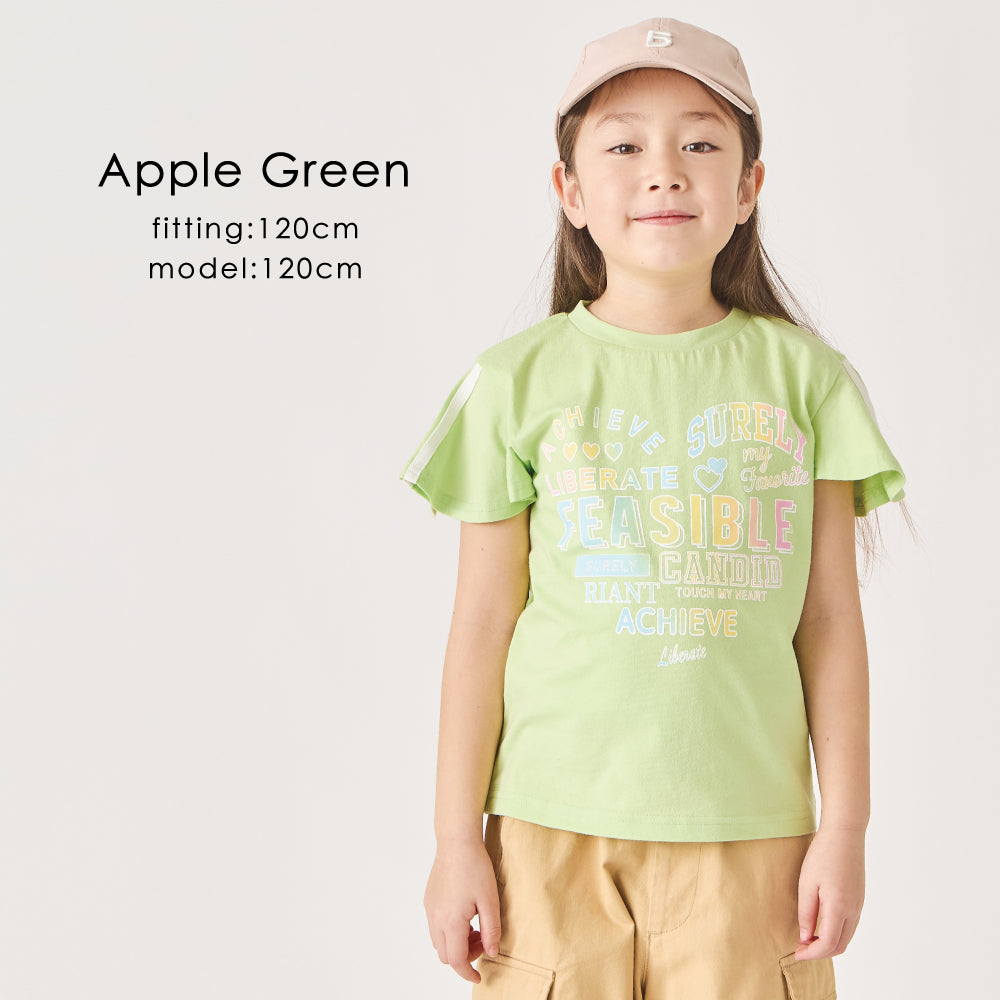 プリント半袖Tシャツ