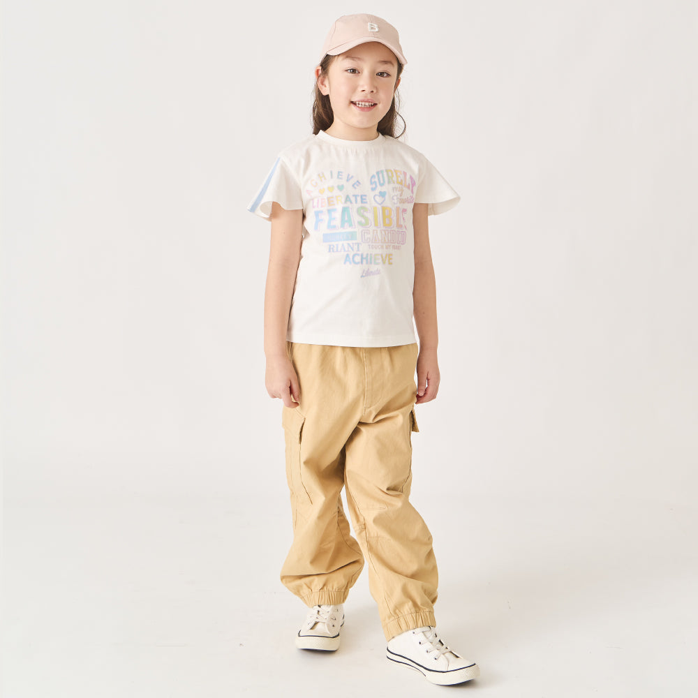 プリント半袖Tシャツ