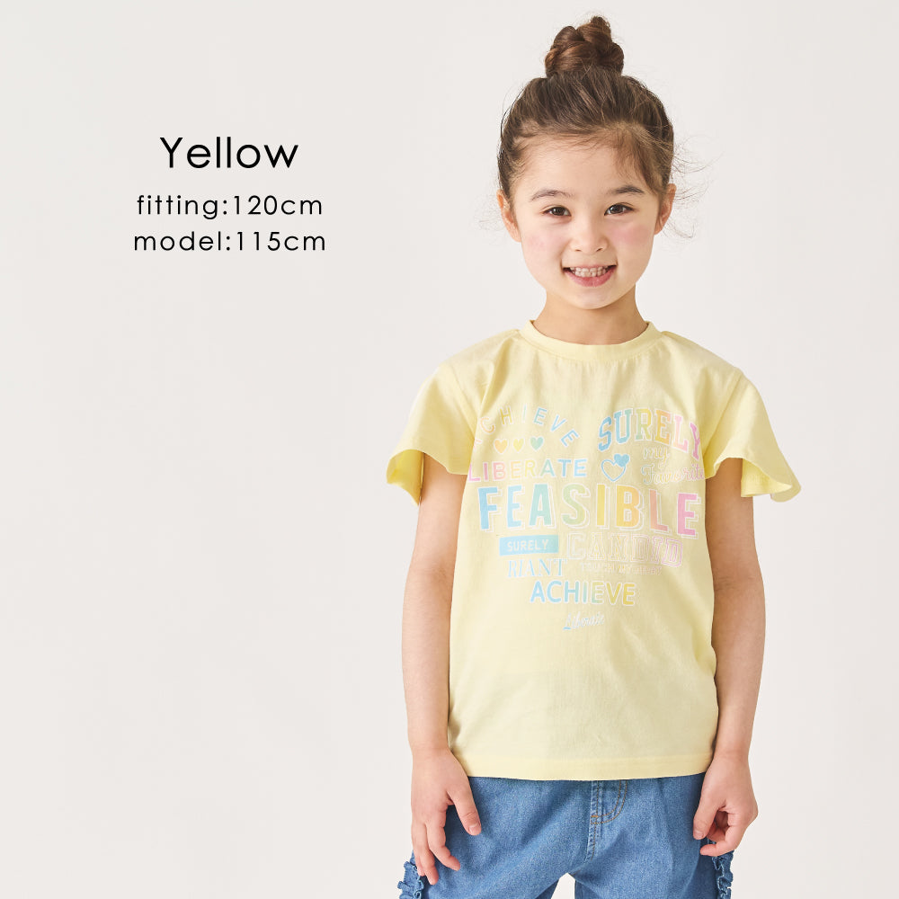 プリント半袖Tシャツ