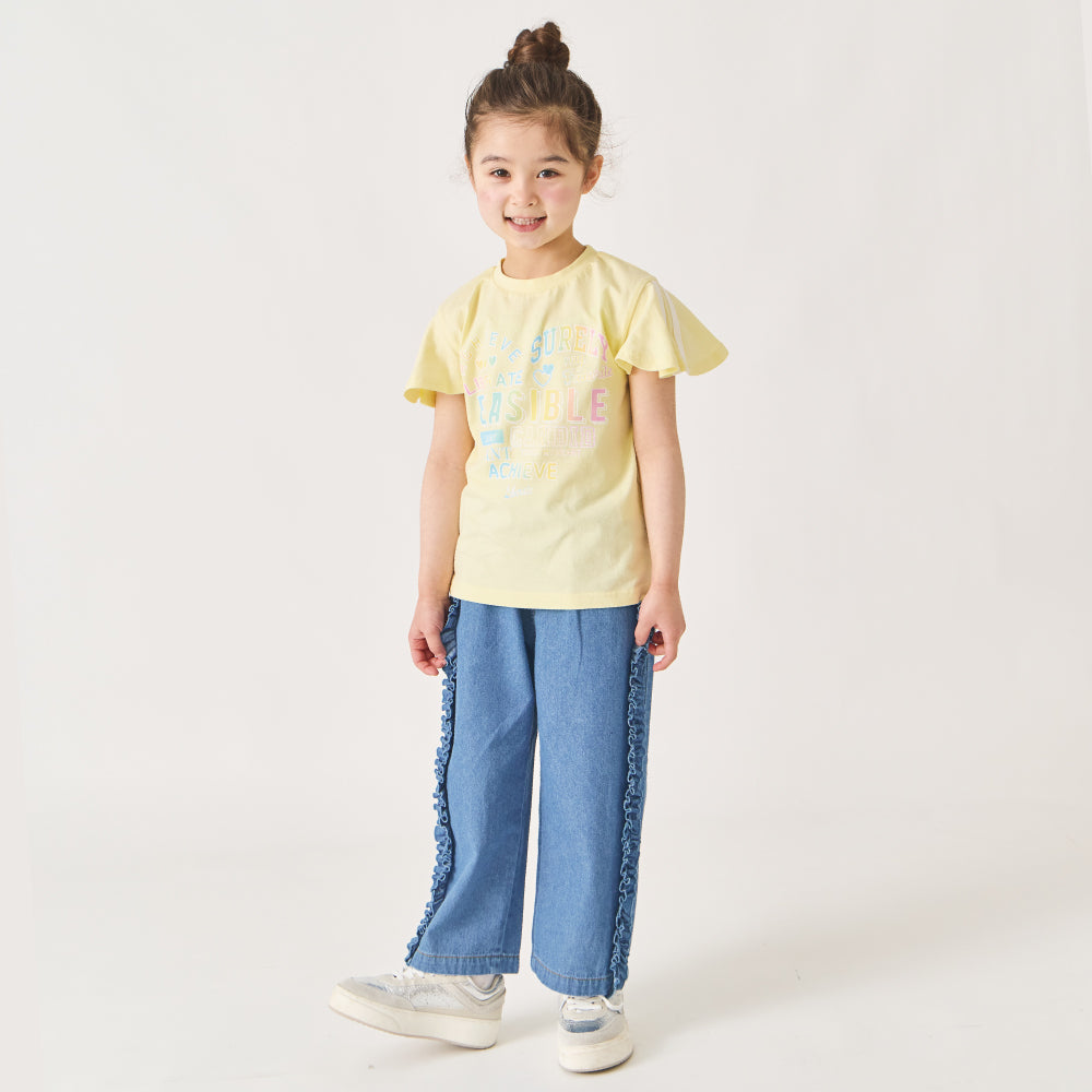 プリント半袖Tシャツ