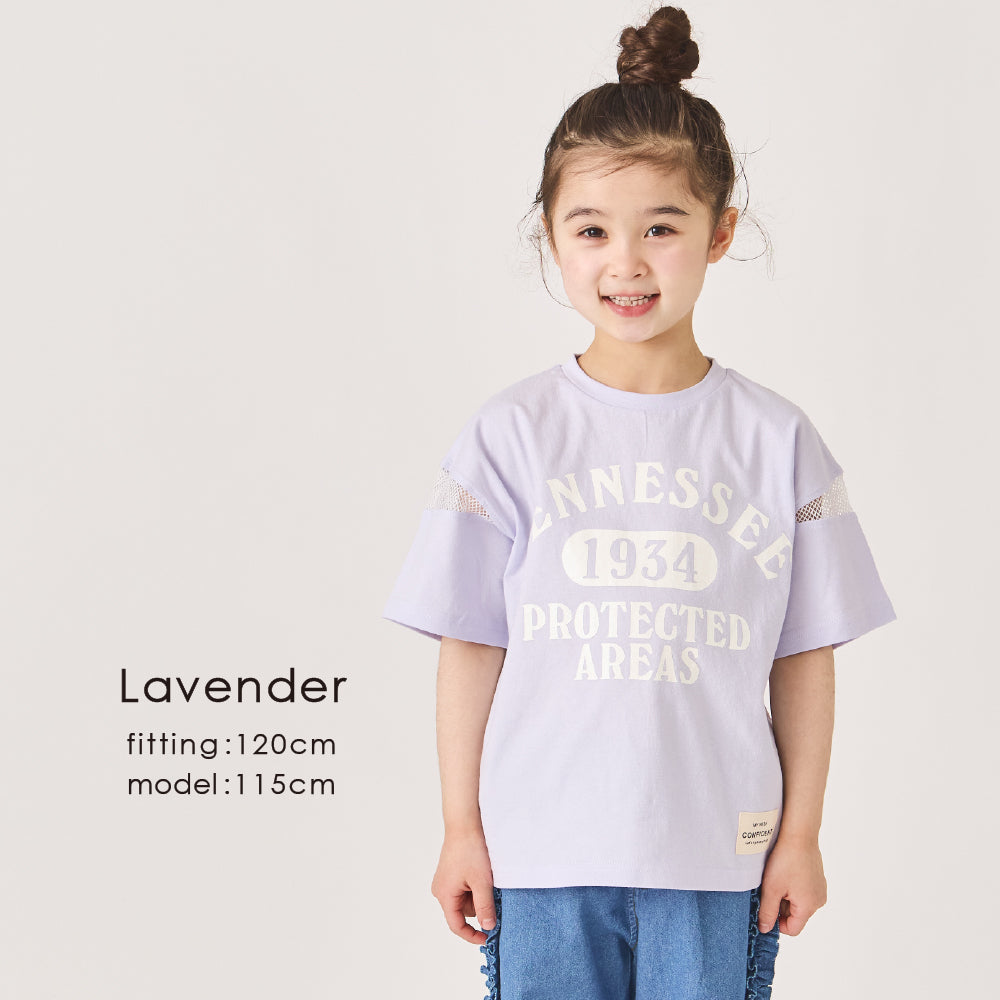プリント半袖Tシャツ