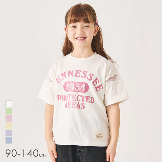 プリント半袖Tシャツ