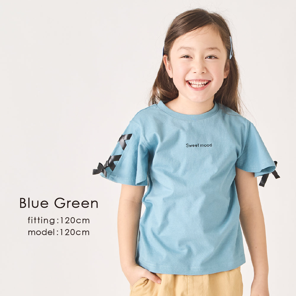 肩リボン Tシャツ