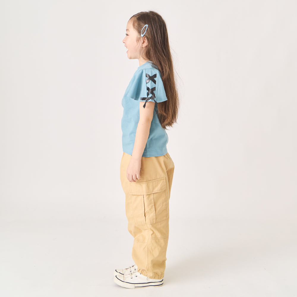 肩リボン Tシャツ