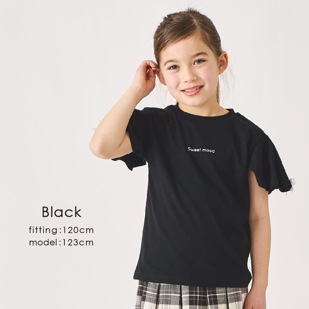肩リボン Tシャツ