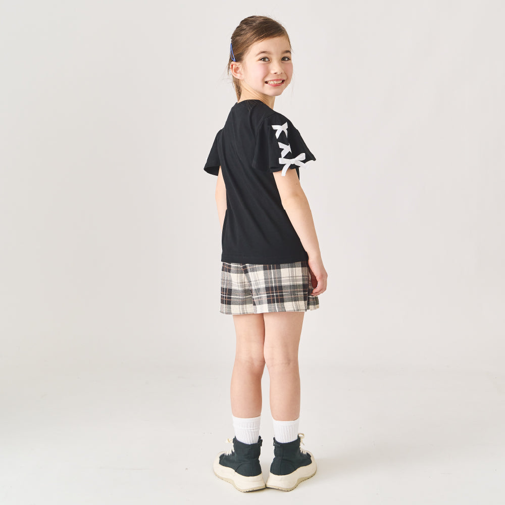 肩リボン Tシャツ