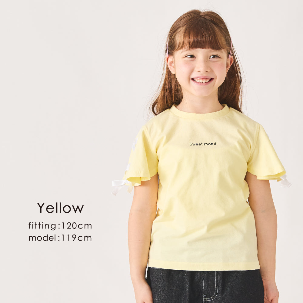 肩リボン Tシャツ