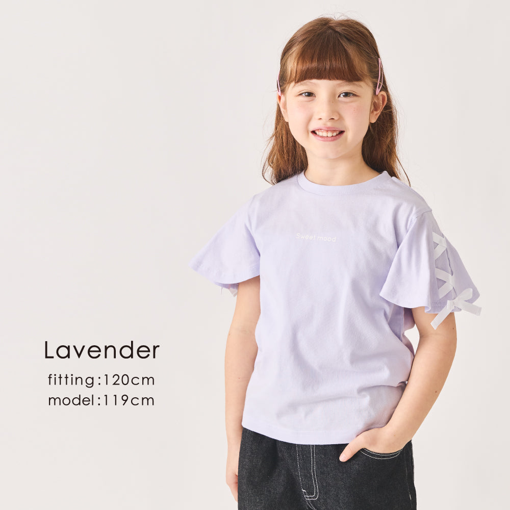肩リボン Tシャツ