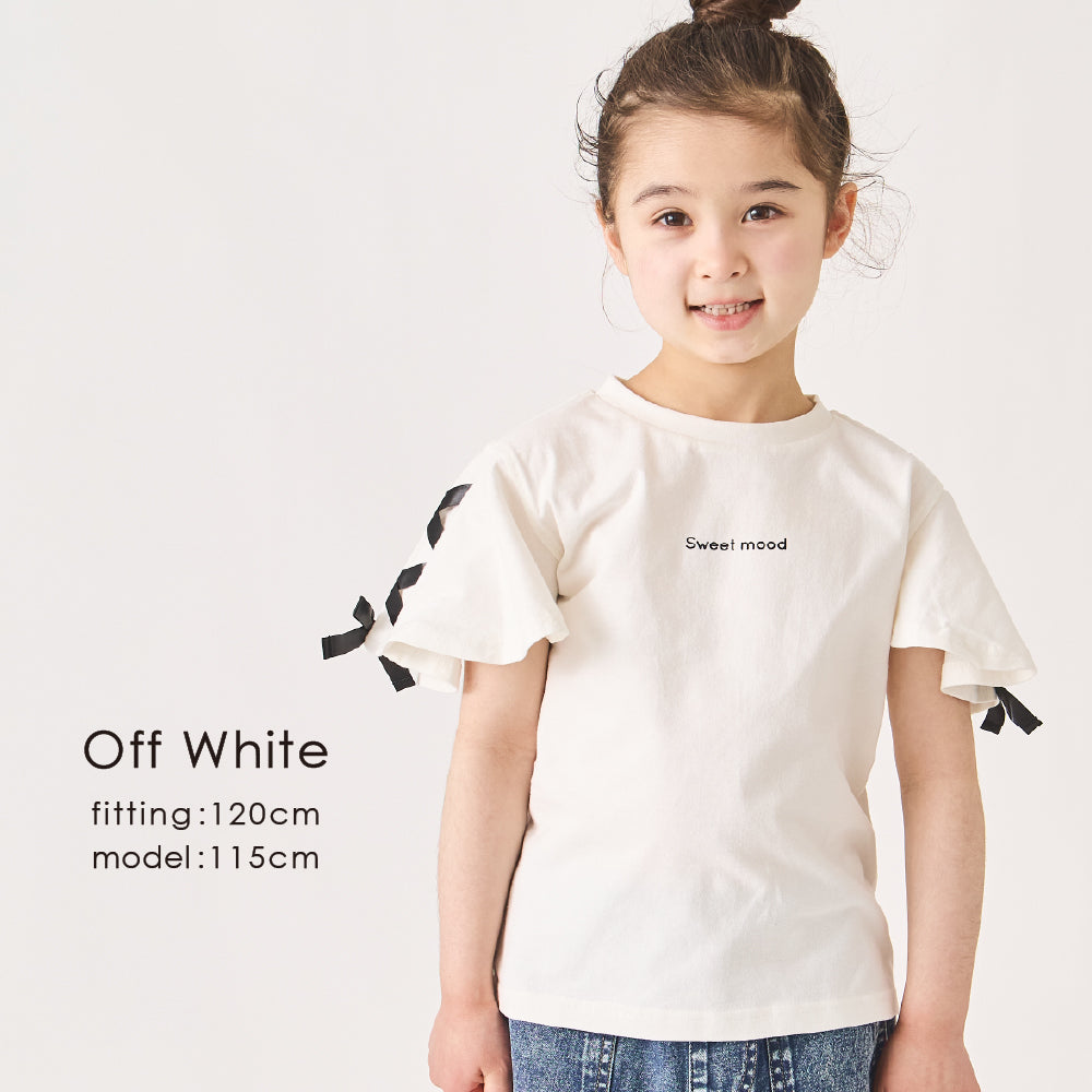 肩リボン Tシャツ