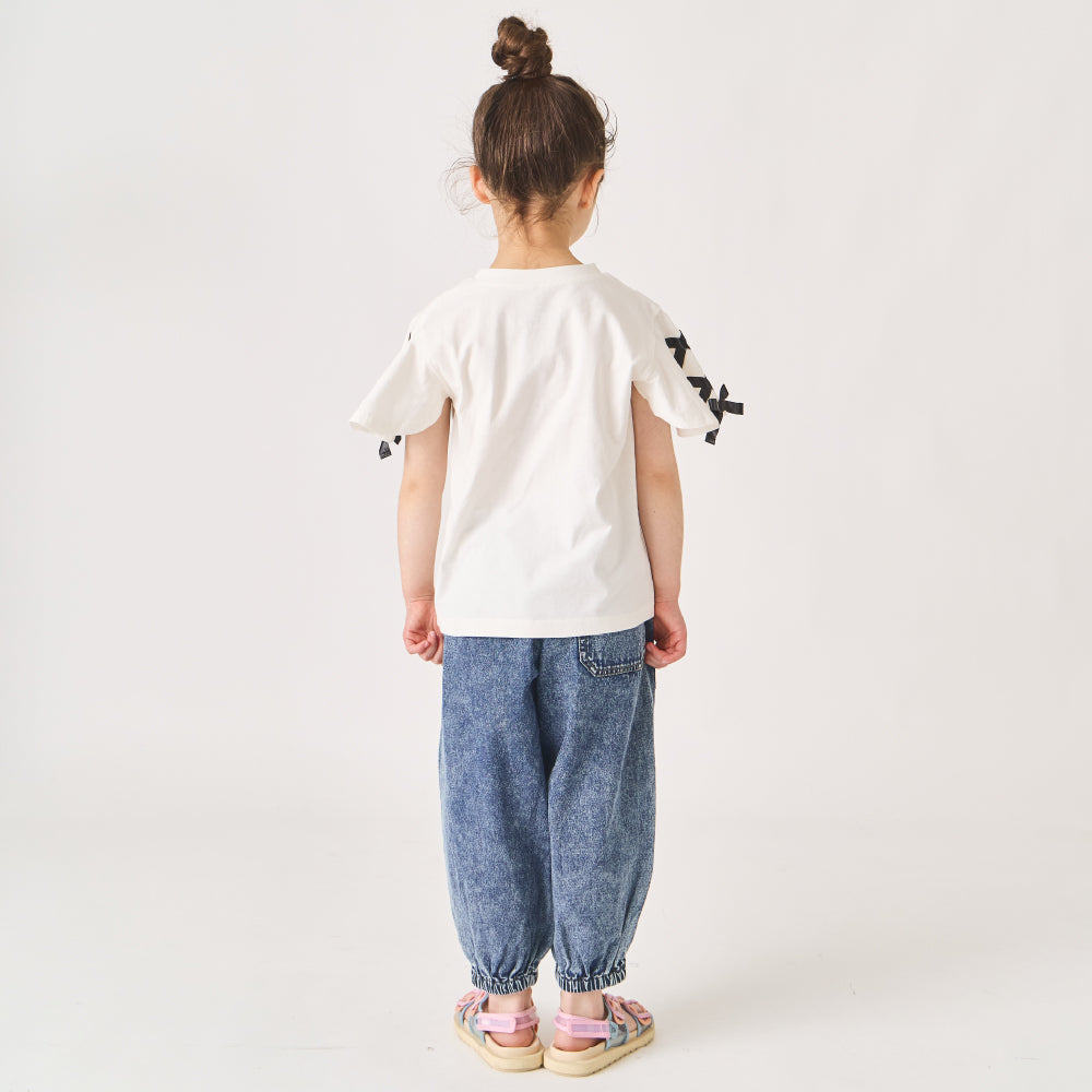 肩リボン Tシャツ