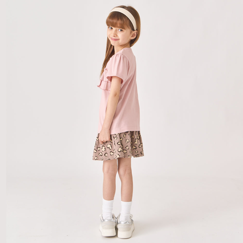 フリルTシャツ