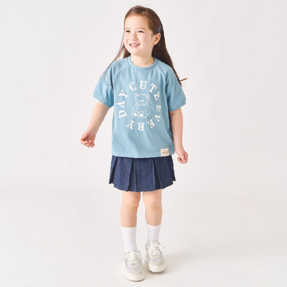プリント半袖Tシャツ