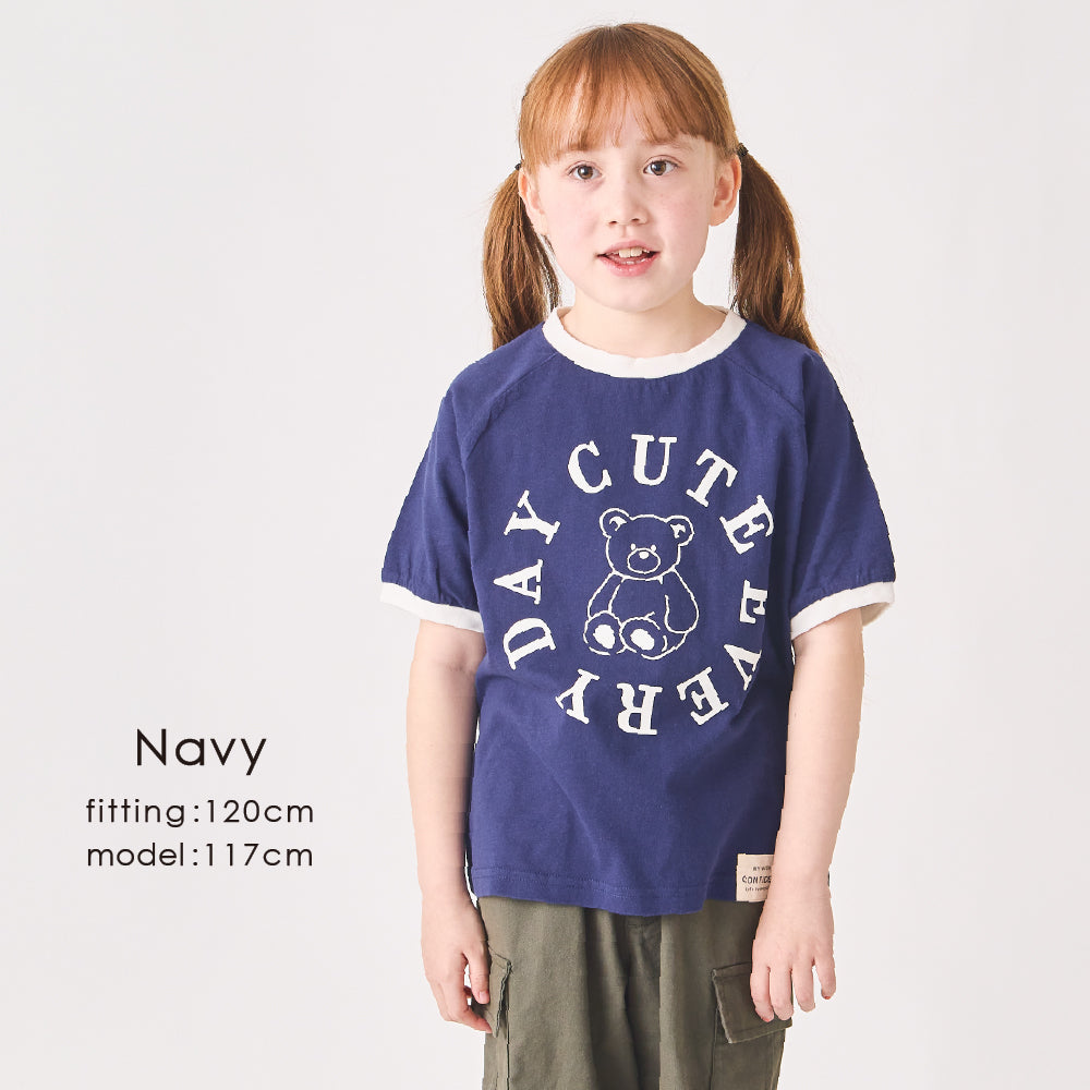 プリント半袖Tシャツ