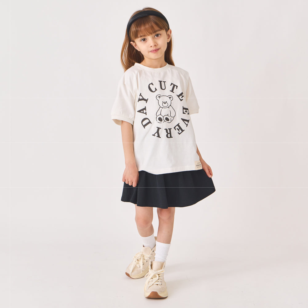 プリント半袖Tシャツ