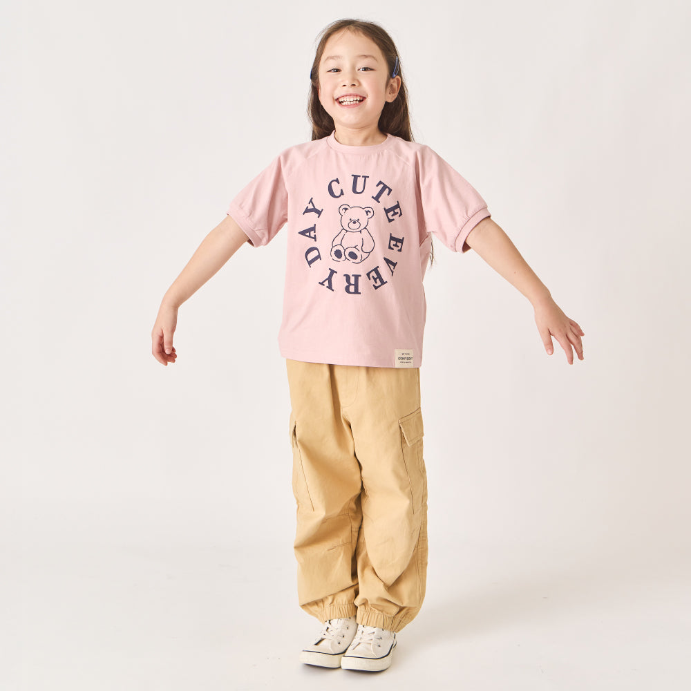 プリント半袖Tシャツ