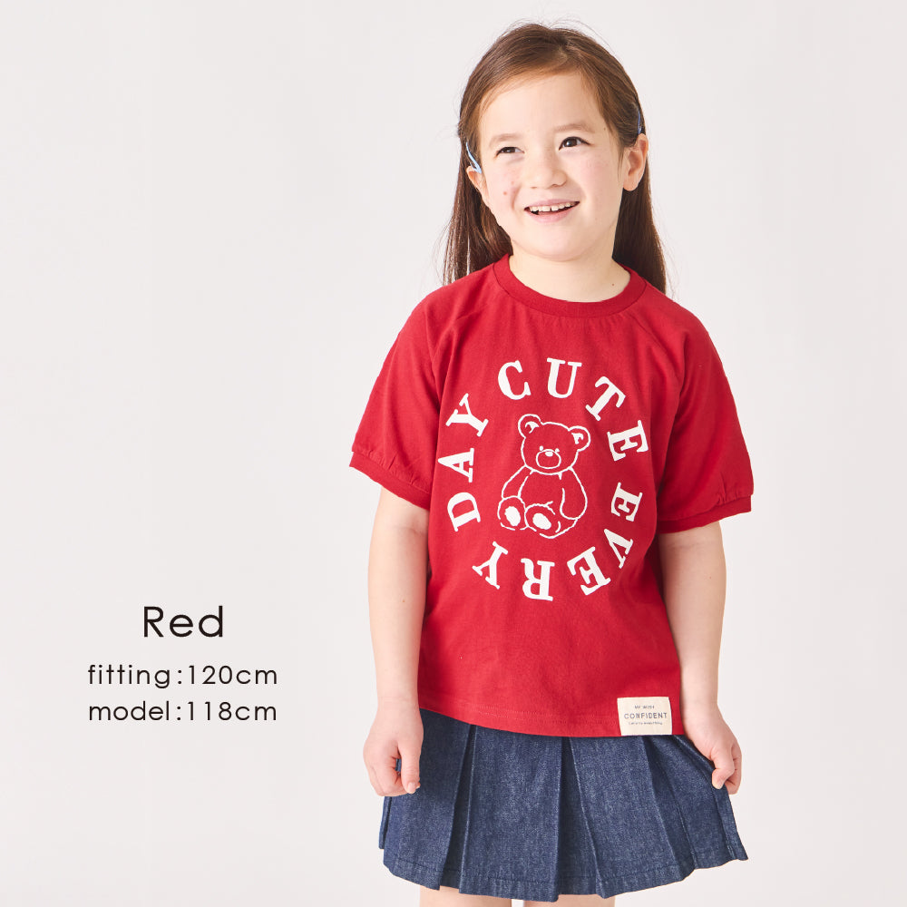 プリント半袖Tシャツ