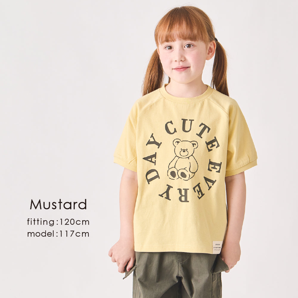 プリント半袖Tシャツ