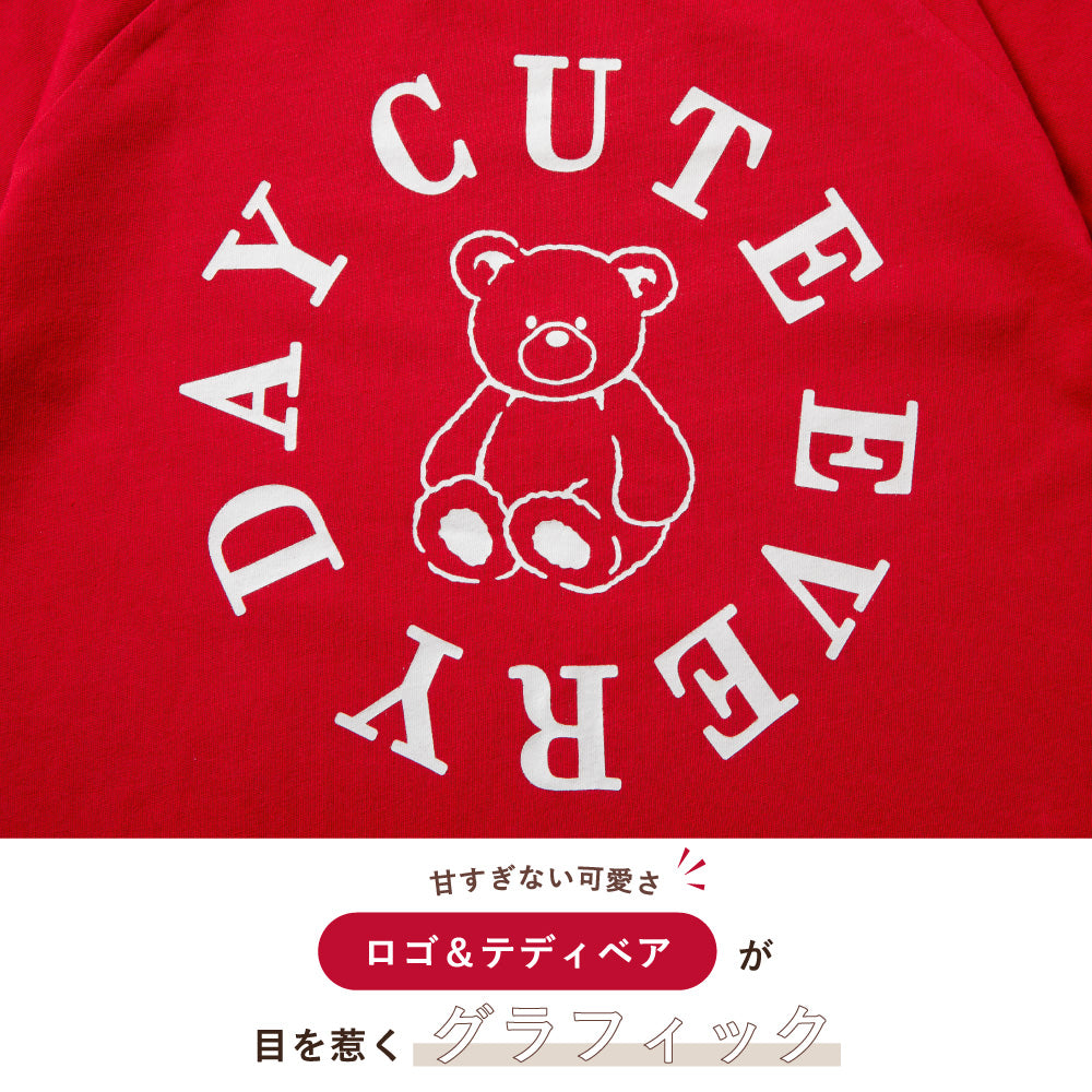 プリント半袖Tシャツ