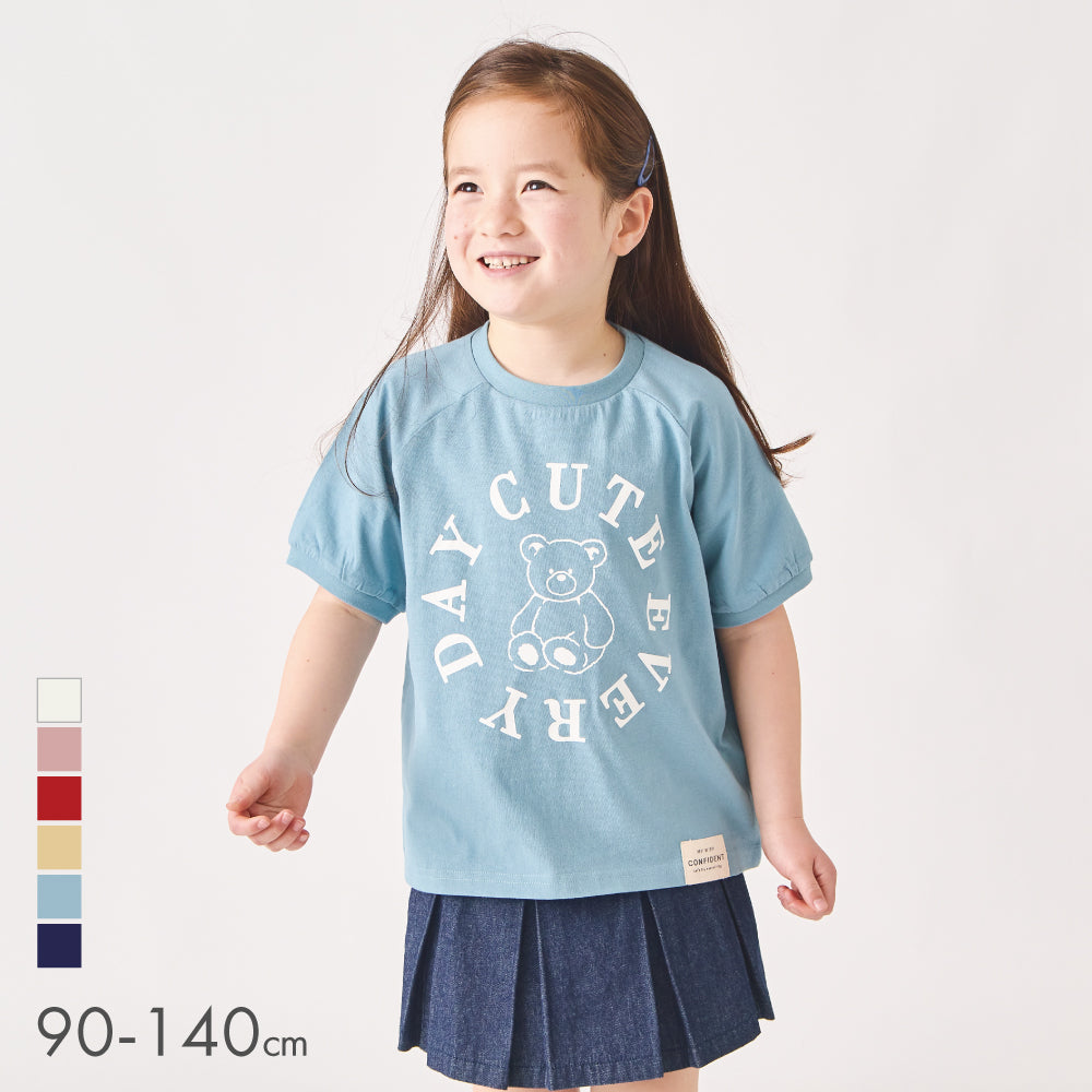 プリント半袖Tシャツ