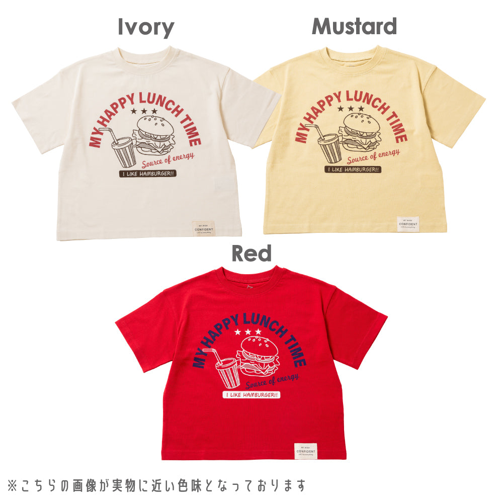 プリント半袖Tシャツ