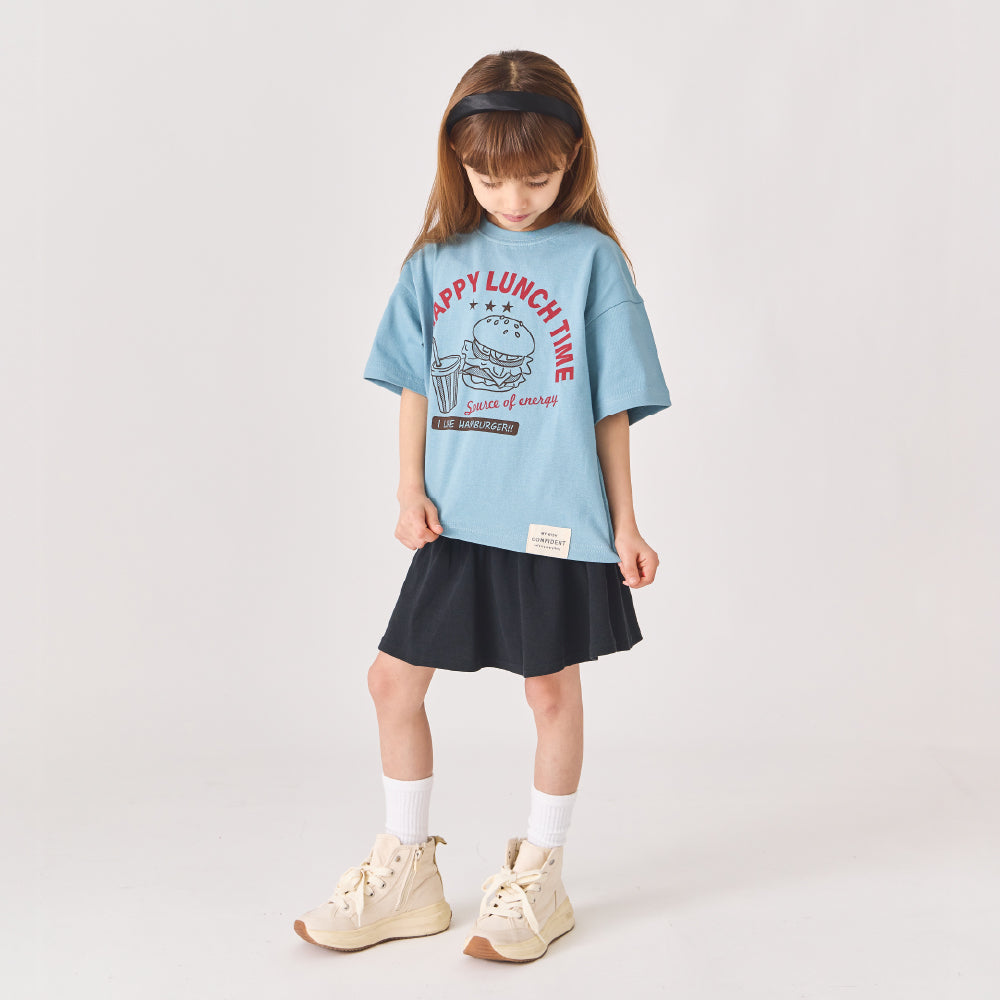 プリント半袖Tシャツ