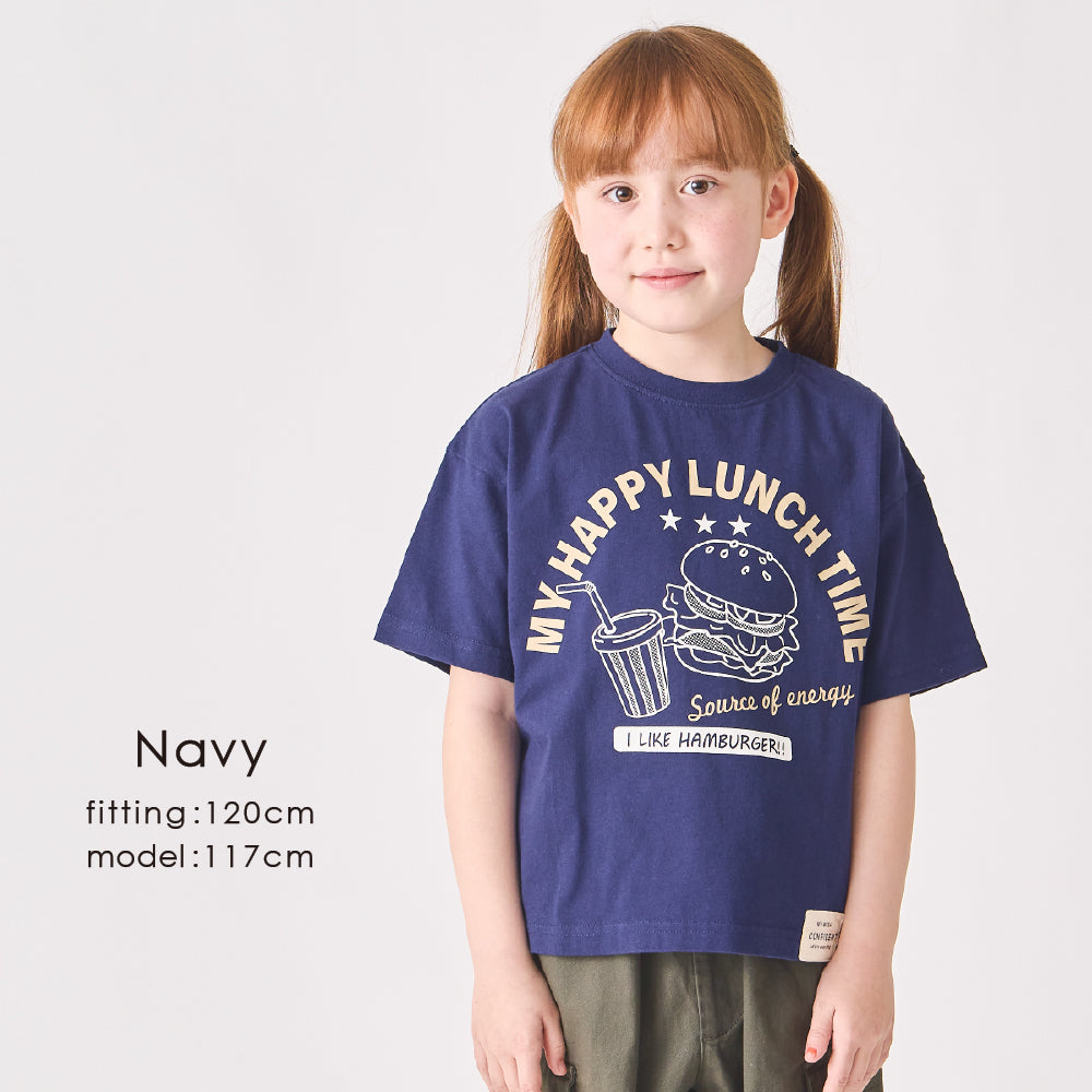 プリント半袖Tシャツ