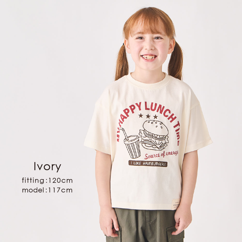 プリント半袖Tシャツ