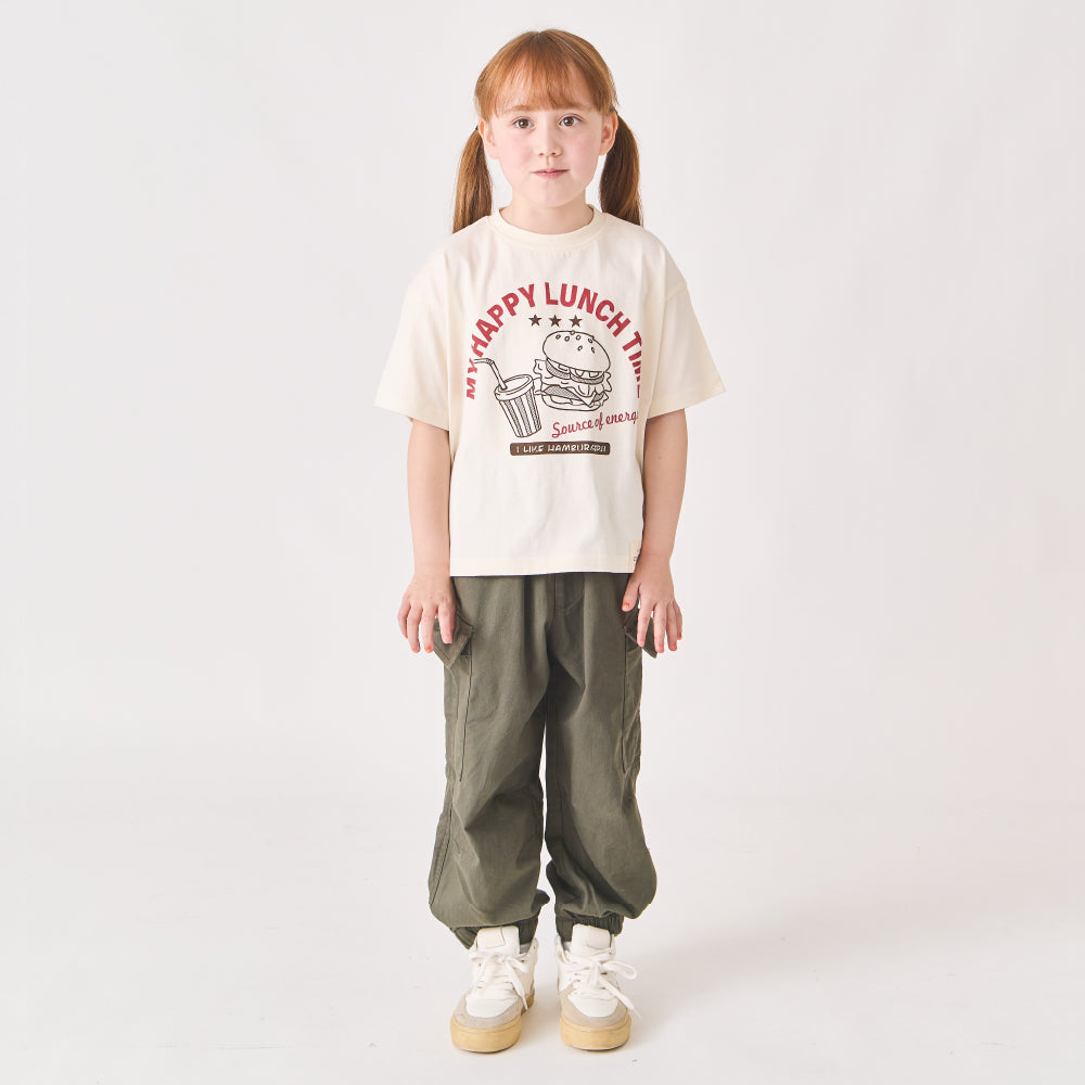 プリント半袖Tシャツ