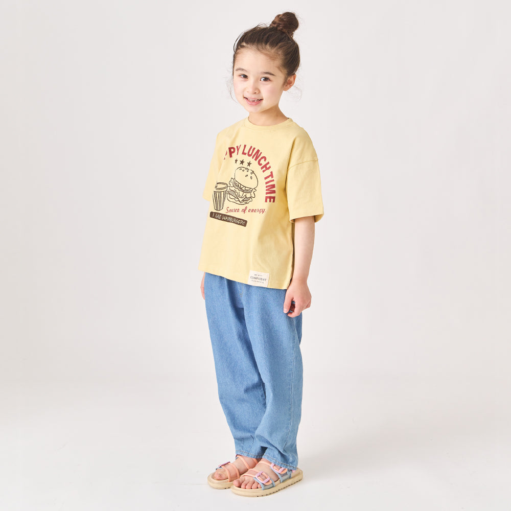 プリント半袖Tシャツ