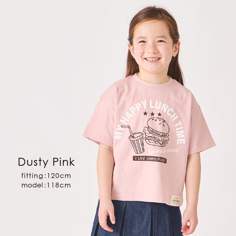 プリント半袖Tシャツ