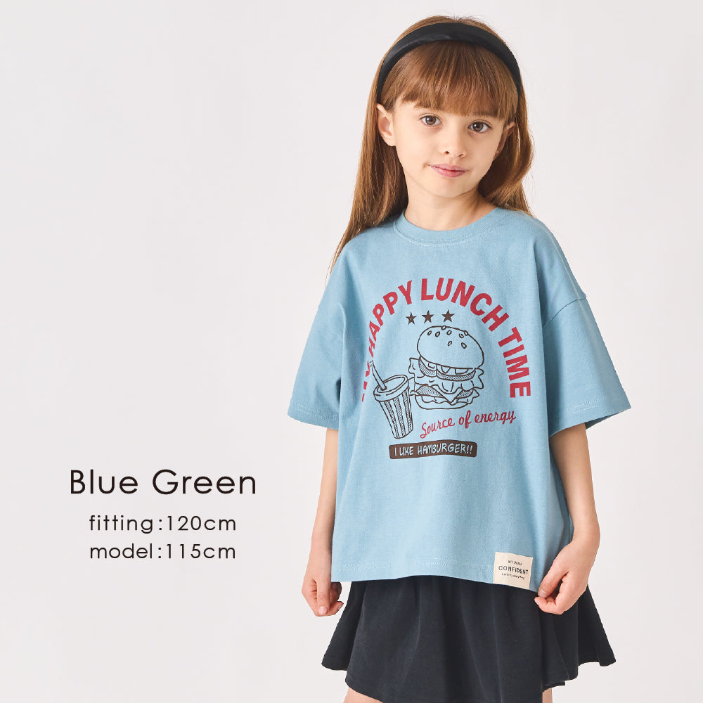 プリント半袖Tシャツ