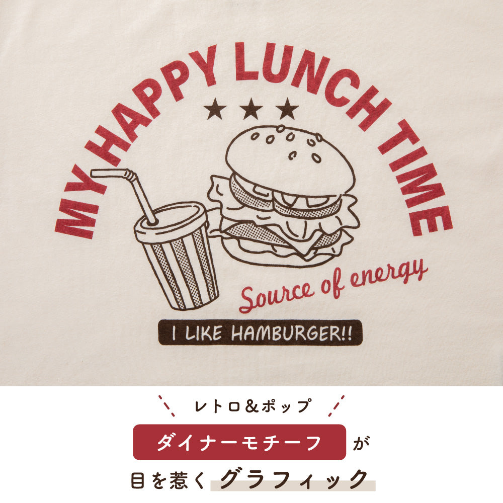 プリント半袖Tシャツ