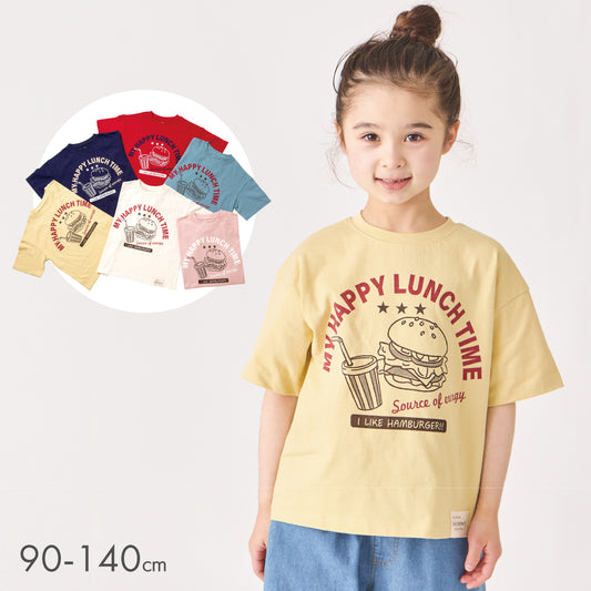 プリント半袖Tシャツ