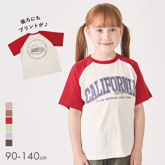 ラグラン半袖Tシャツ