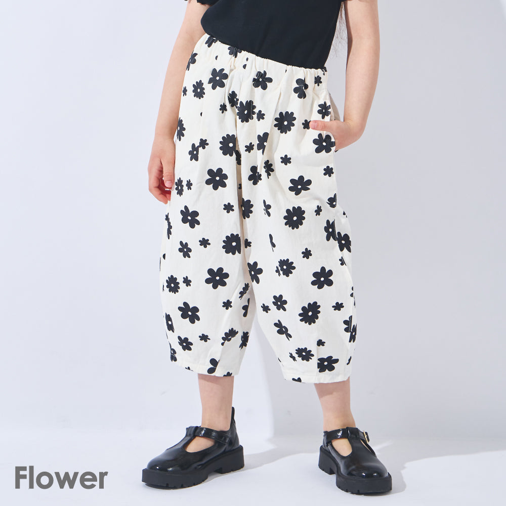 【新色登場】 クロップド総柄パンツ