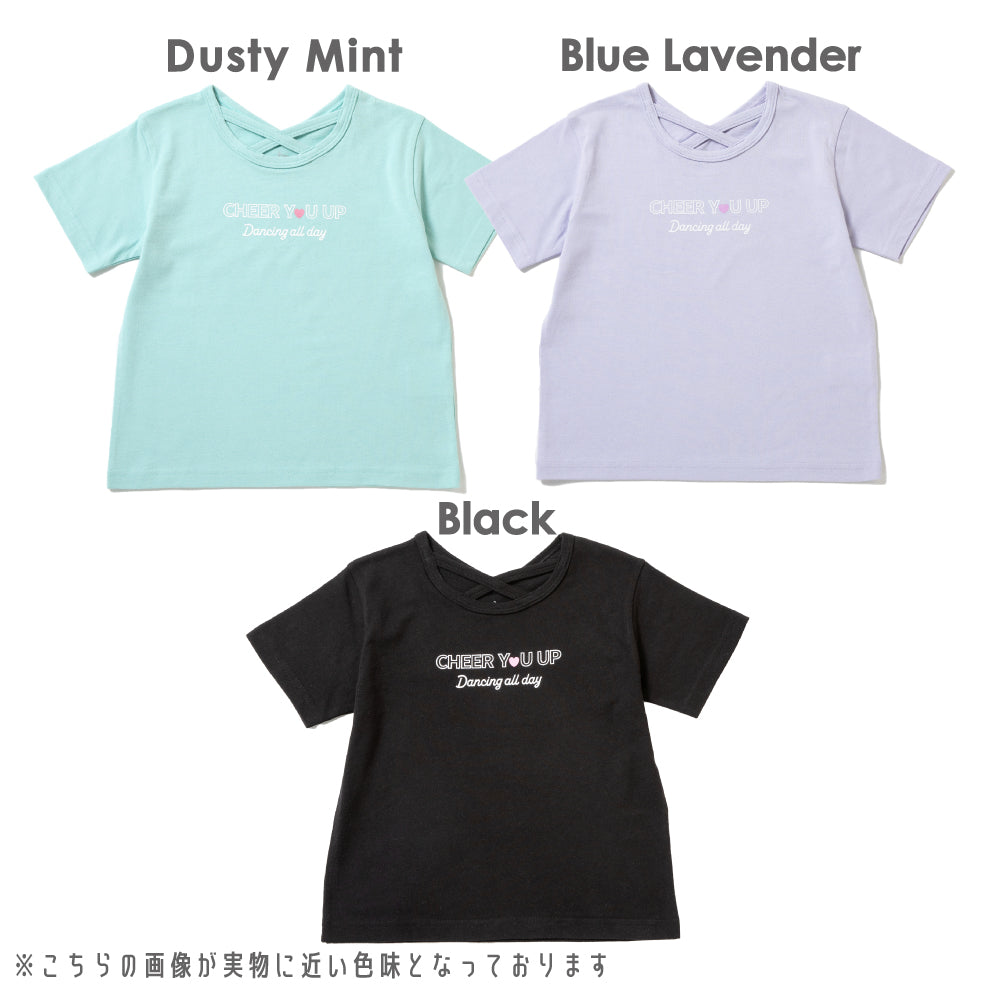 クロスデザインTシャツ