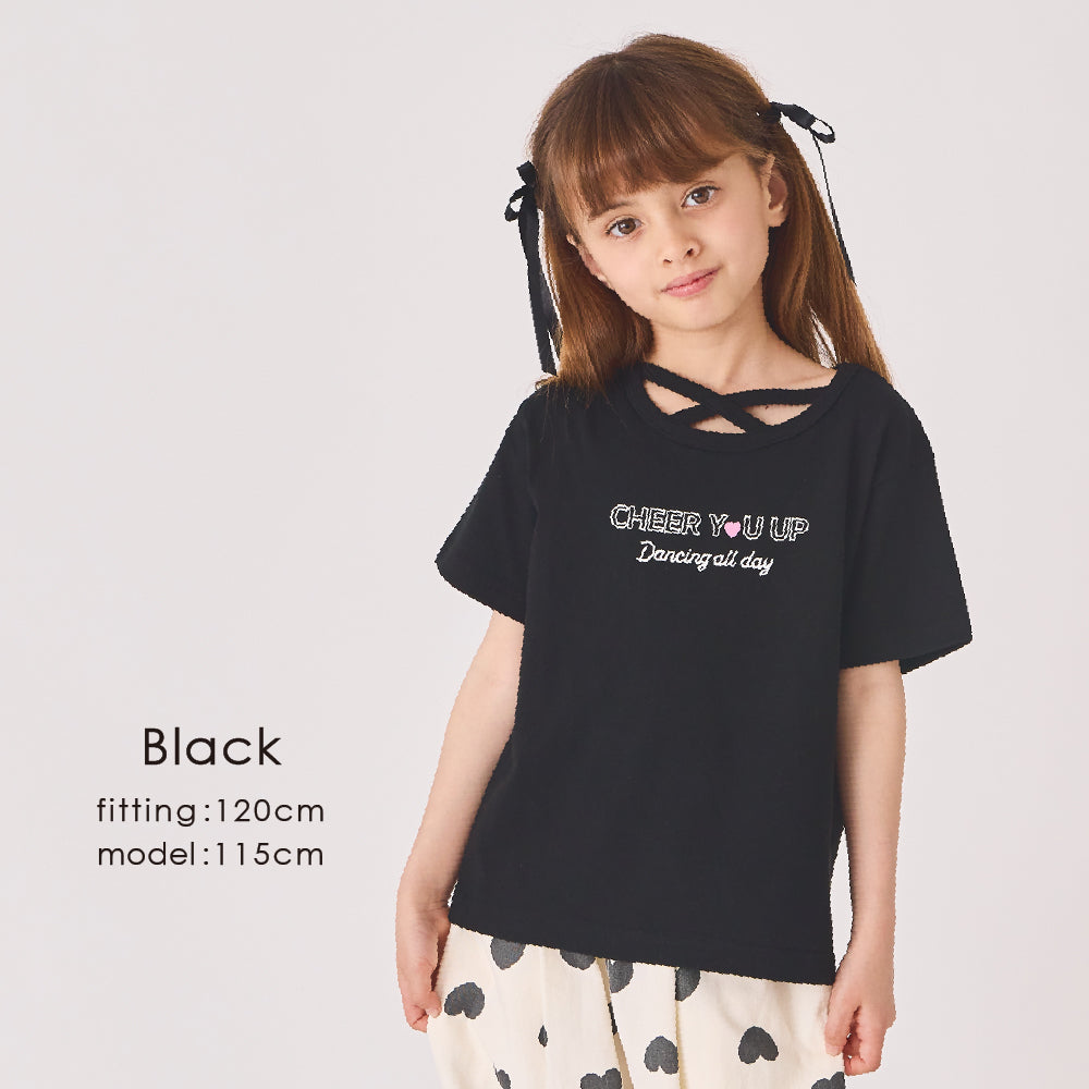 クロスデザインTシャツ