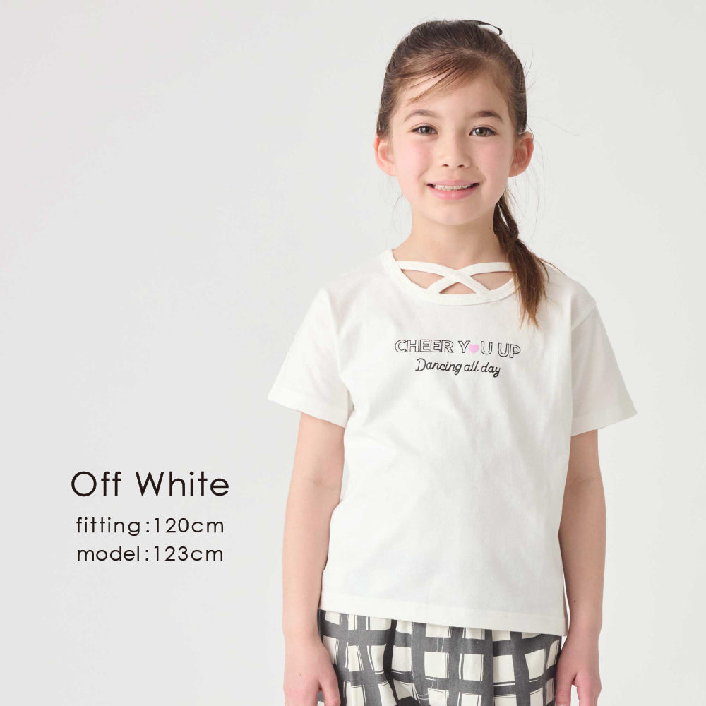 クロスデザインTシャツ