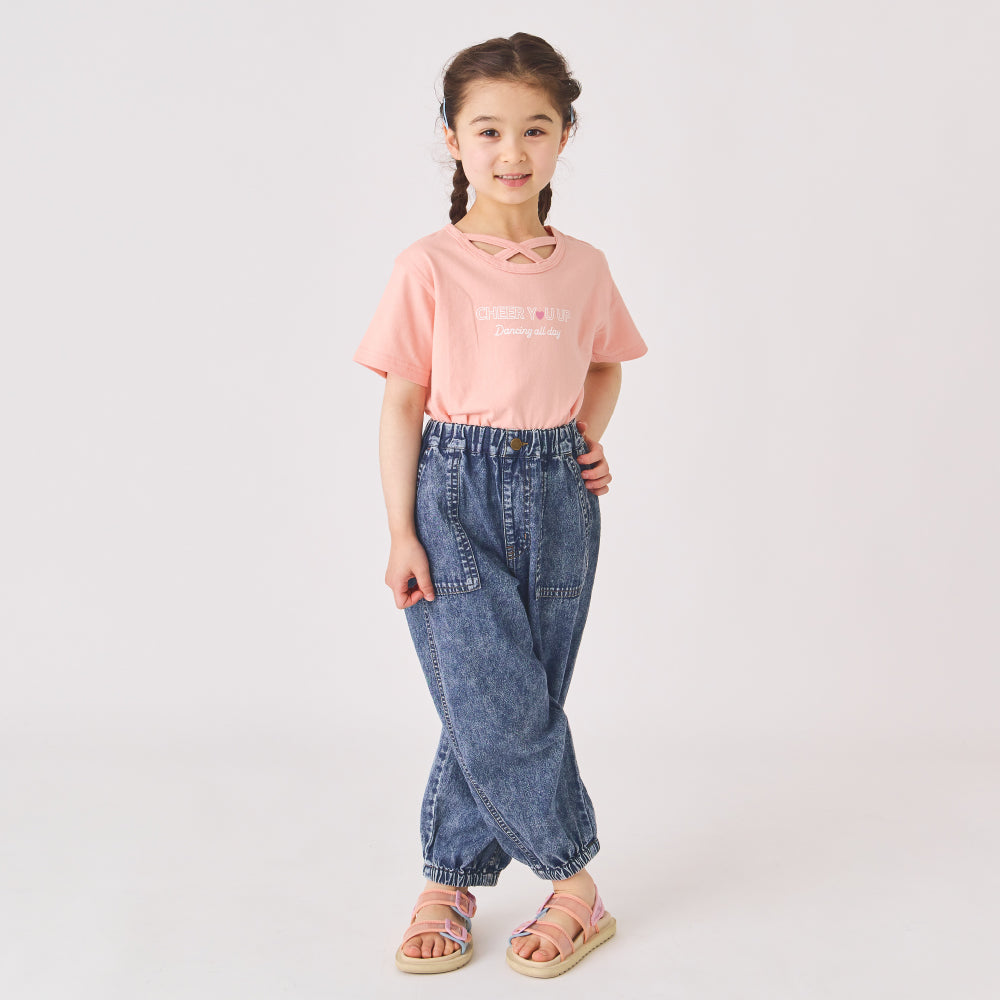 クロスデザインTシャツ