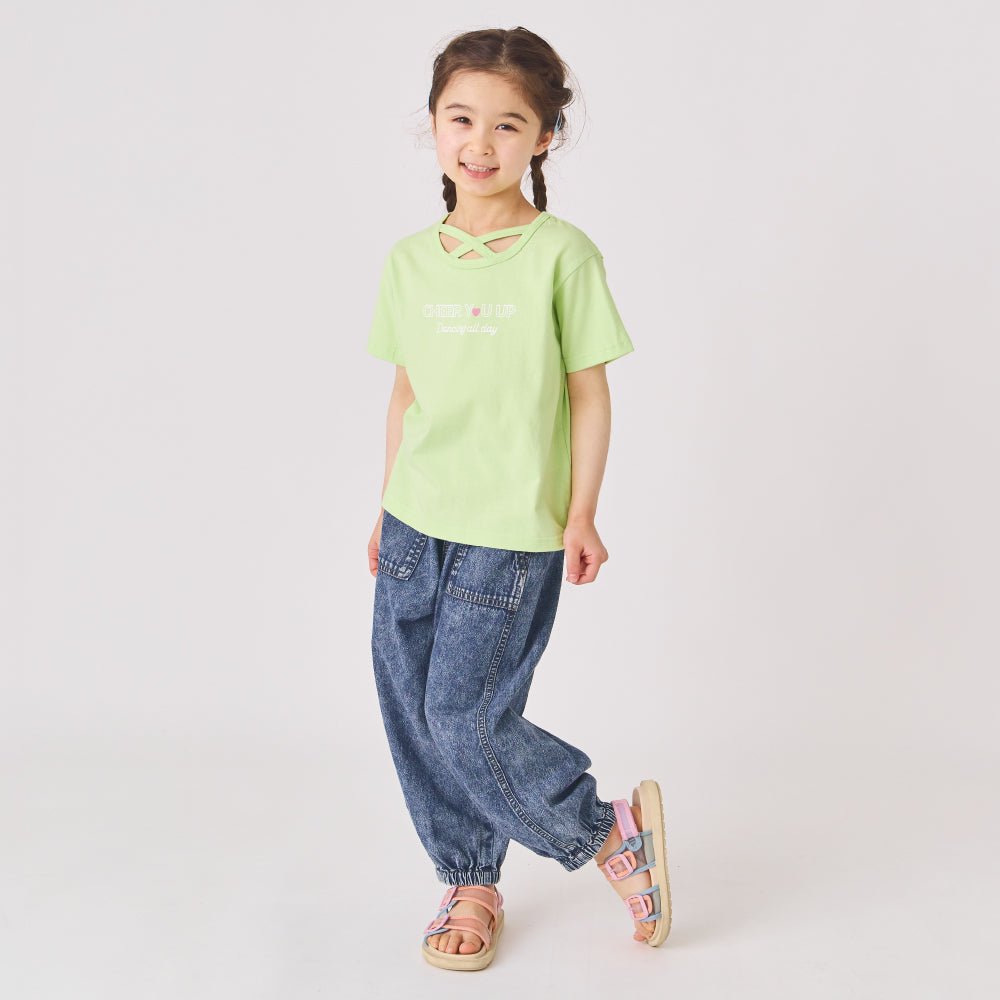 クロスデザインTシャツ