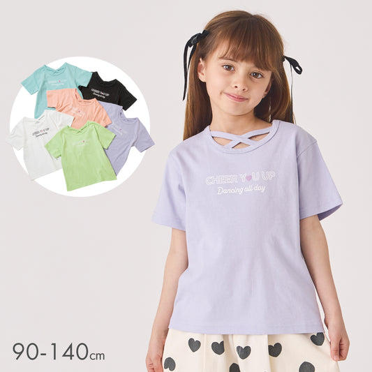 クロスデザインTシャツ