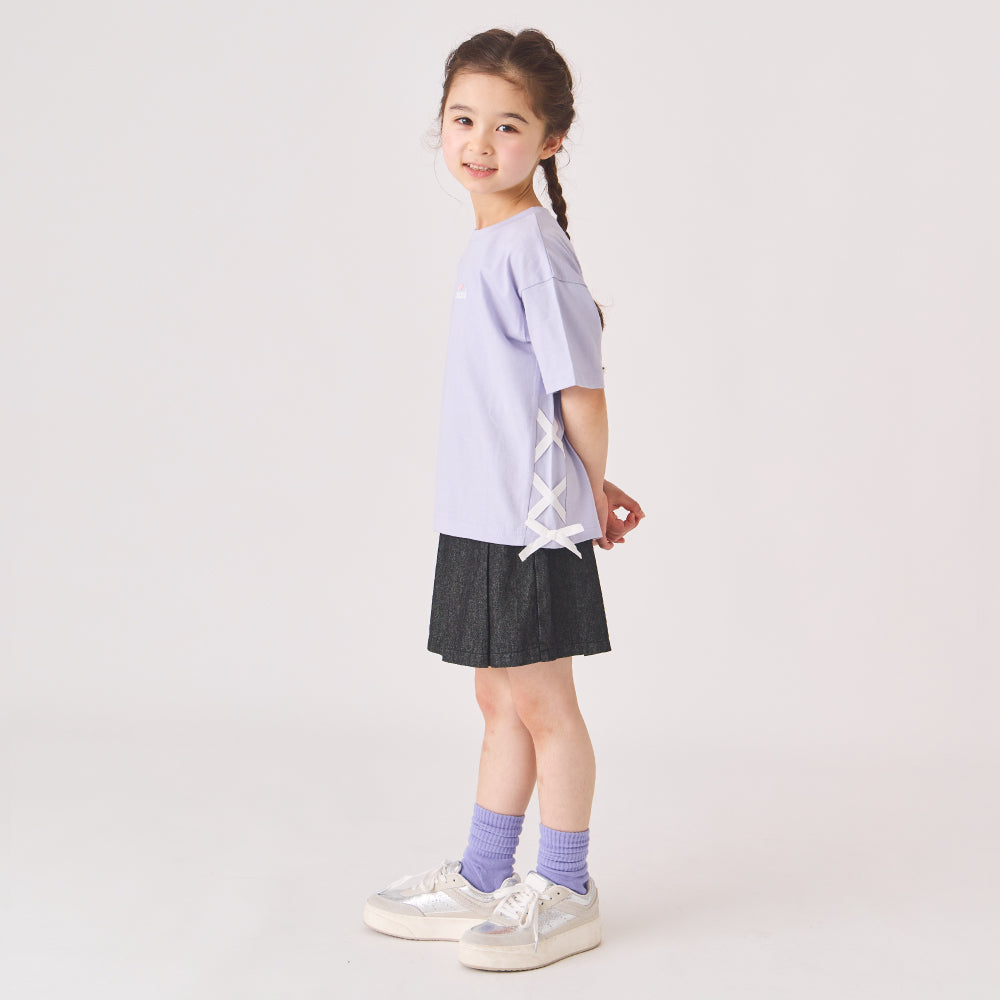 サイドリボンTシャツ