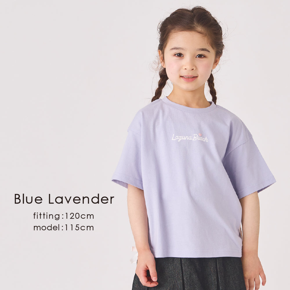 サイドリボンTシャツ
