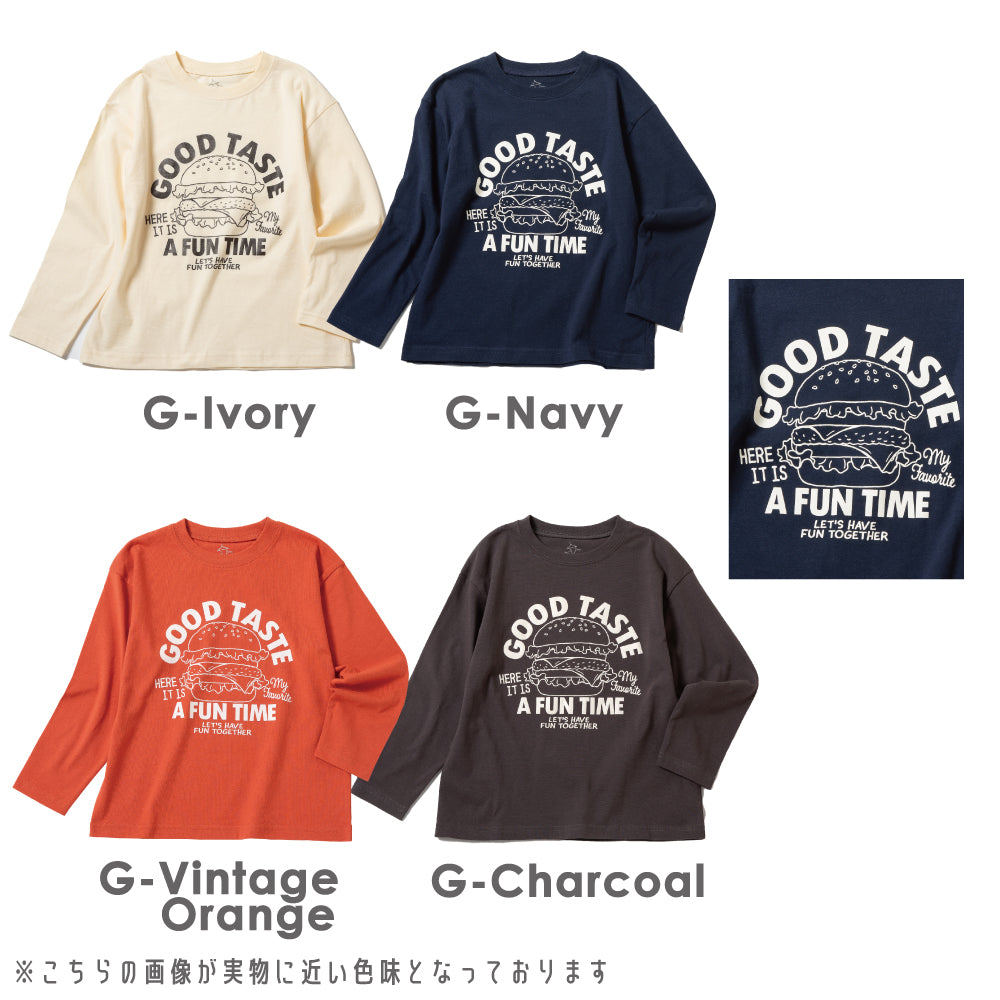 【最速!秋割】プリント長袖Tシャツ