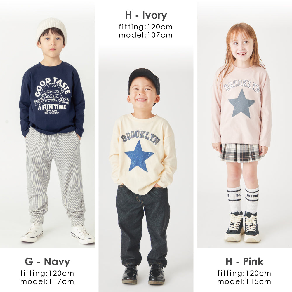 【最速!秋割】プリント長袖Tシャツ