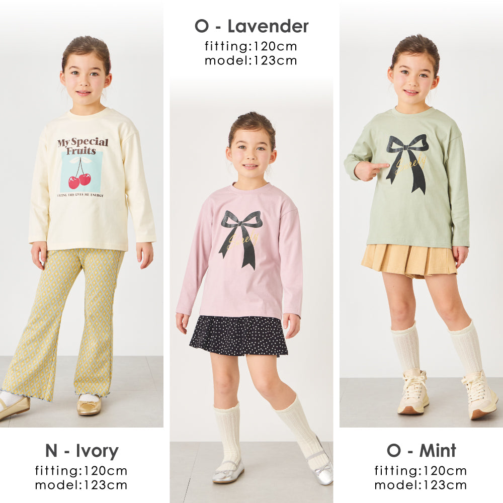 【最速!秋割】プリント長袖Tシャツ